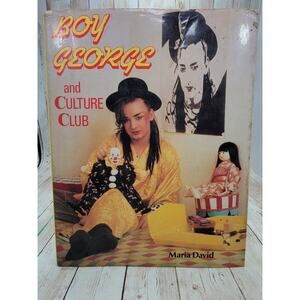 Boy George And The Culture Club 1984 Biography Photography Book Vintage